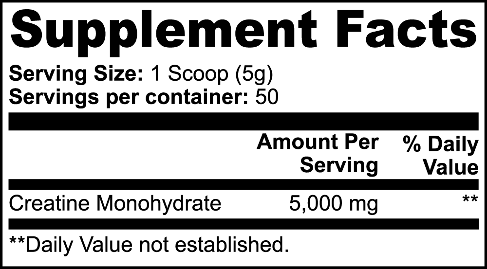 Thryve Creatine Monohydrate